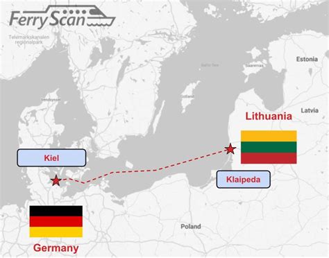 klaipeda ferry routes.